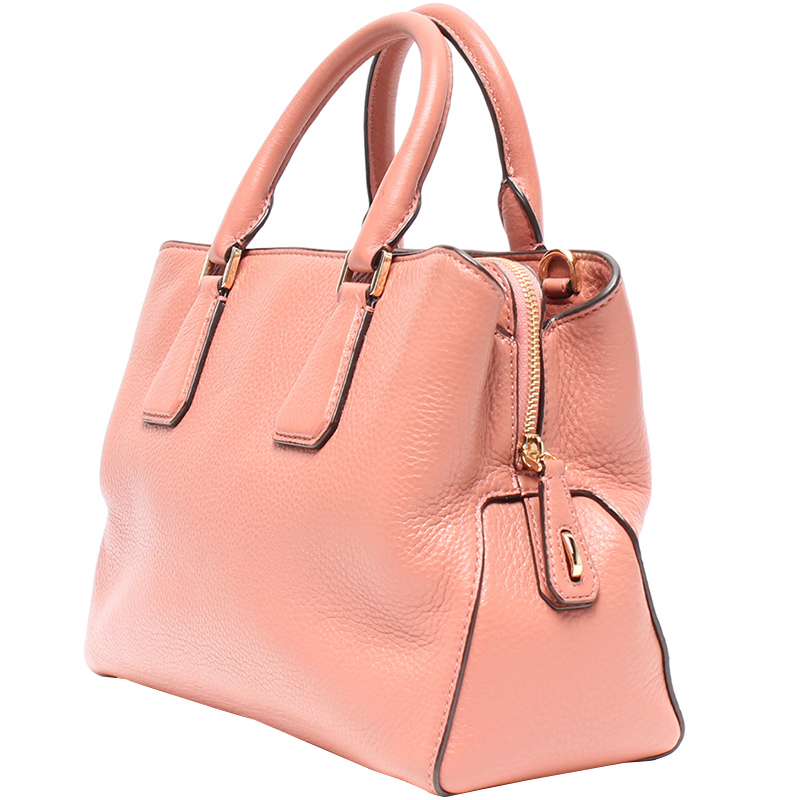 

Michael Kors Pink Oyster Leather Satchel