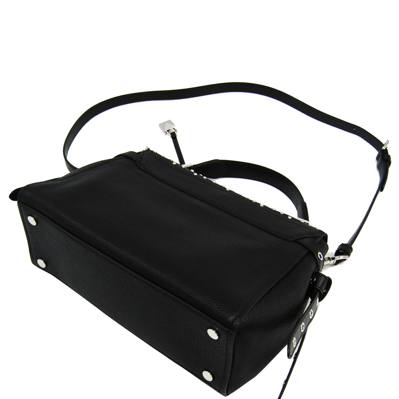 michael kors black studded handbag