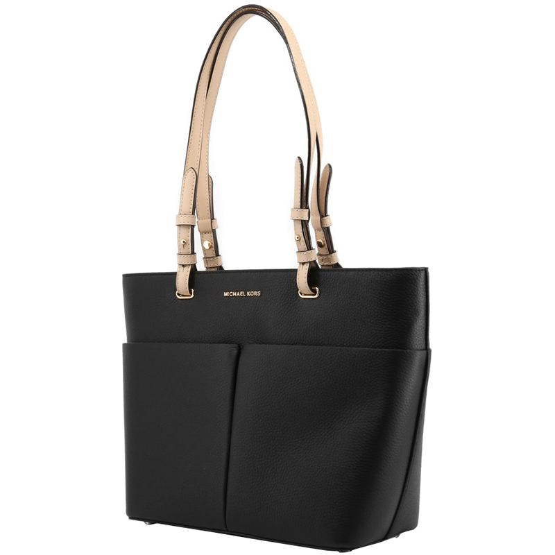 

Michael Kors Black Leather Pocket Tote