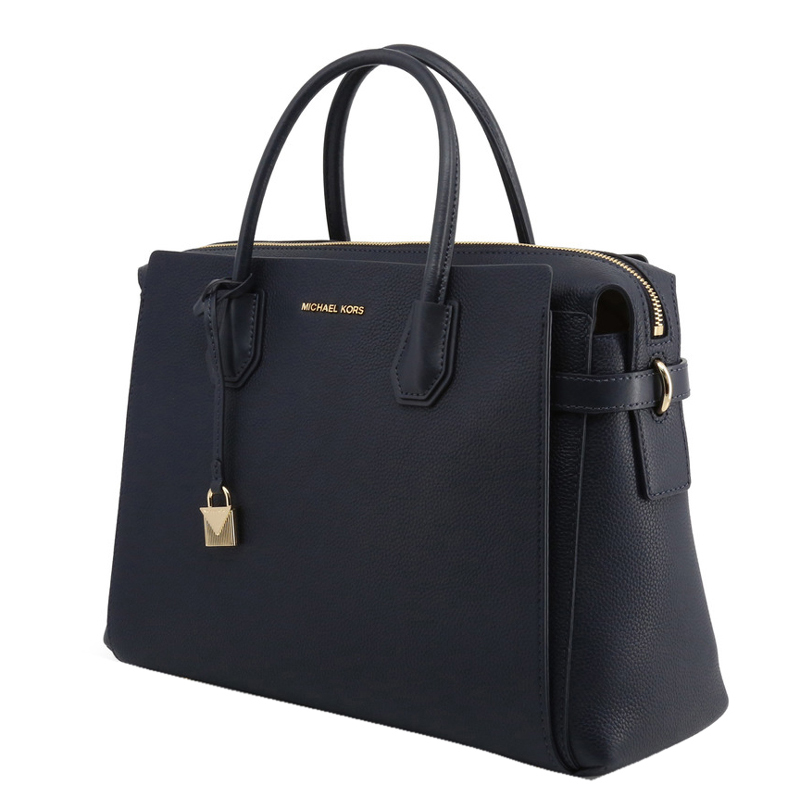 

Michael Kors Blue Leather Satchel