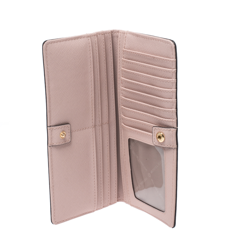 

Michael Kors Pink Leather Card Case Wallet