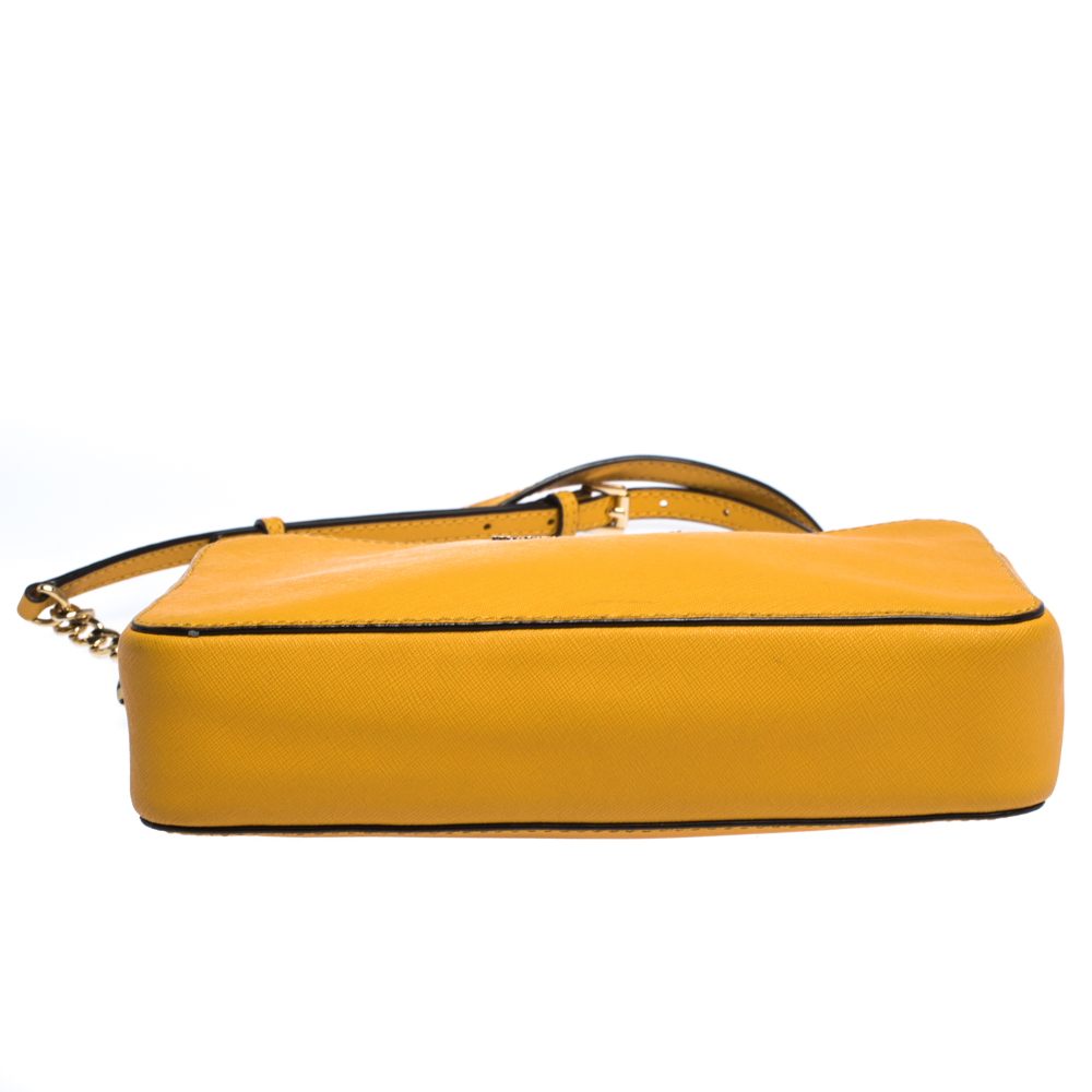 michael kors mustard crossbody