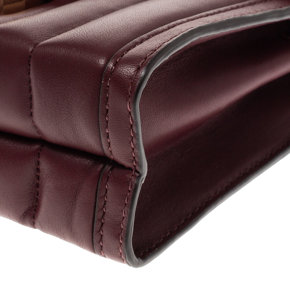 Shoulder bags Michael Kors - Whitney dark red small leather bag -  30H8GWHM5L610