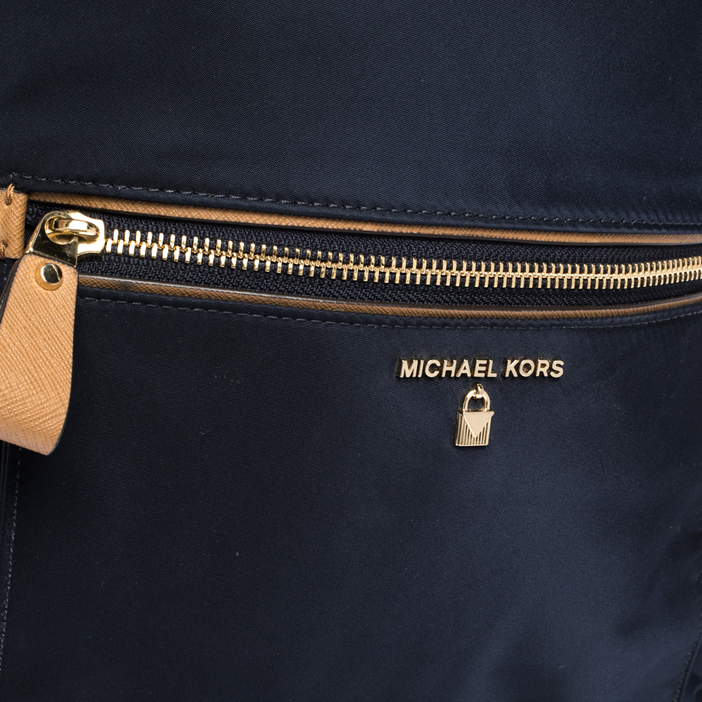 Backpacks Michael Michael Kors - Nylon backpack with external pocket and  logo - 33F0LHDB8O406