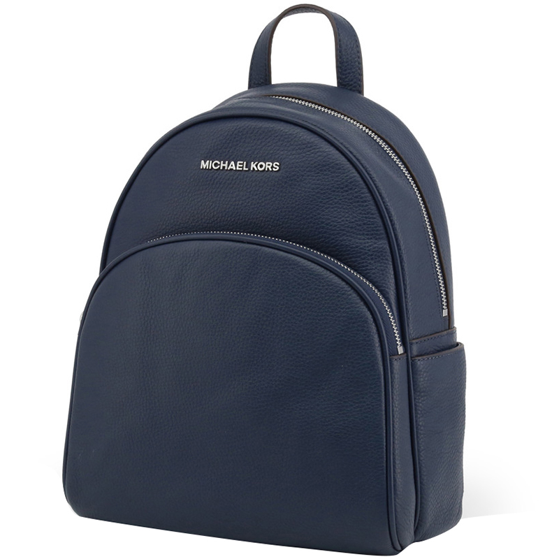 Michael Kors Navy Blue Leather Backpack