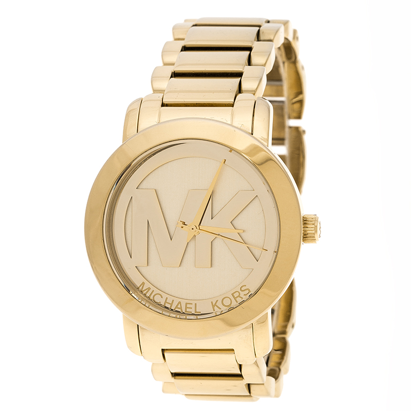 how much is a gold michael kors watch