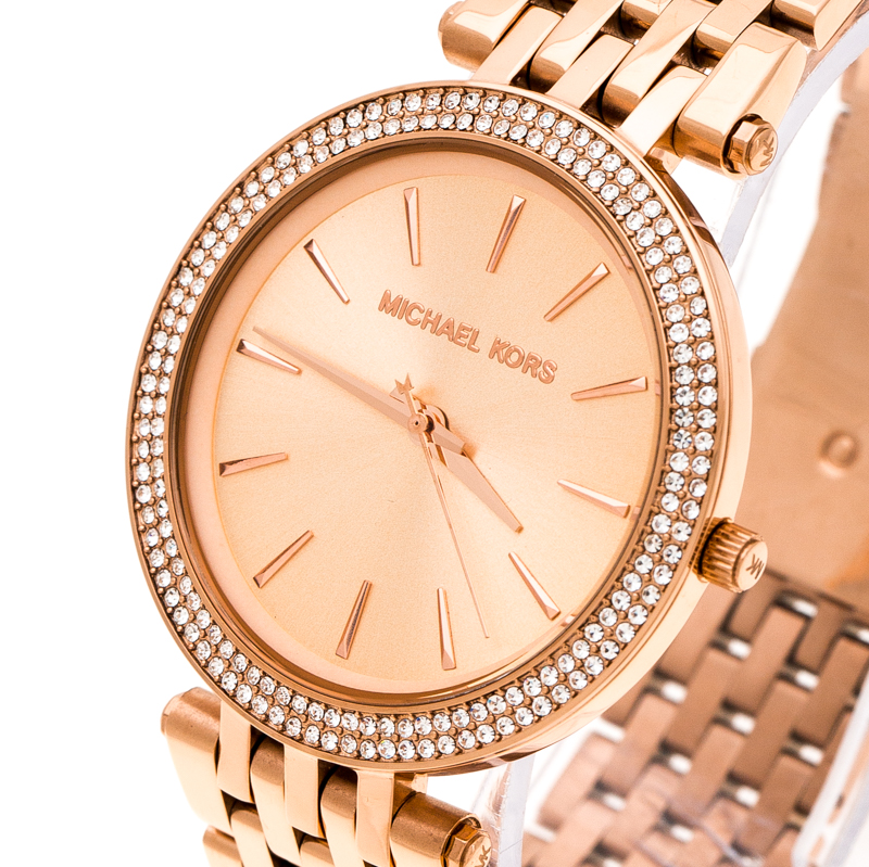 

Michael Kors Rose Gold Plated Stainless Steel Darci MK3192 Women's Wristwatch