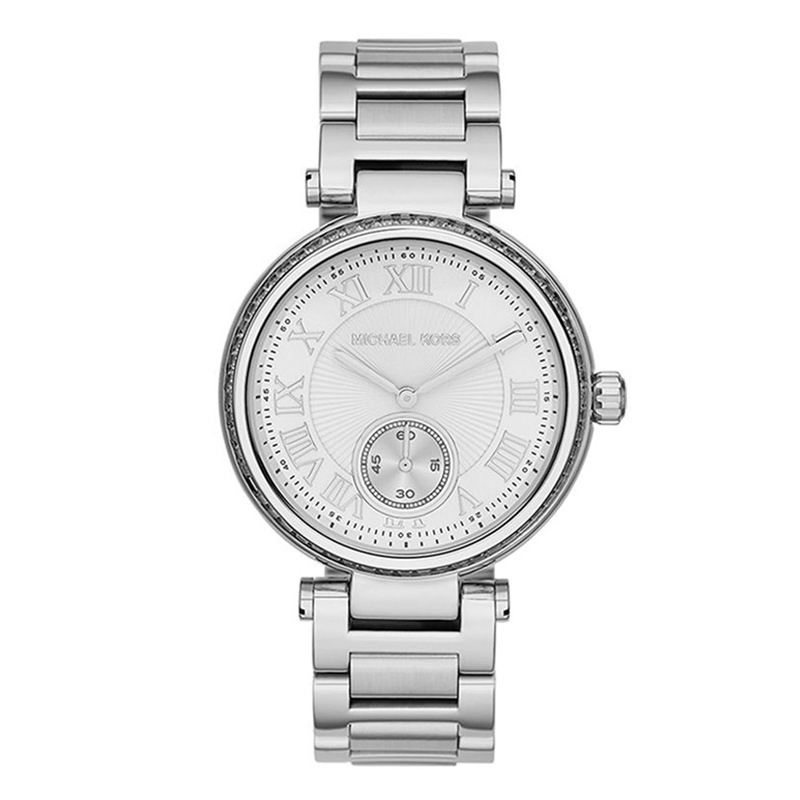 

Michael Kors Silver Stainless Steel Skylar MK5866 Women's Wristwatch