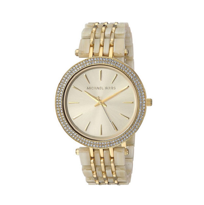 

Michael Kors Gold-Plated Stainless Steel Darci MK4325 Women's Wristwatch, Yellow