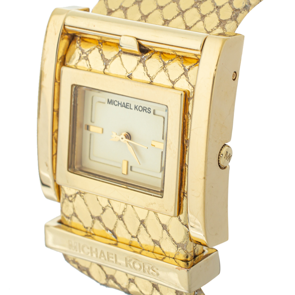 

Michael Kors Yellow Gold Plated Stainless Steel MK2133 Women's Wristwatch