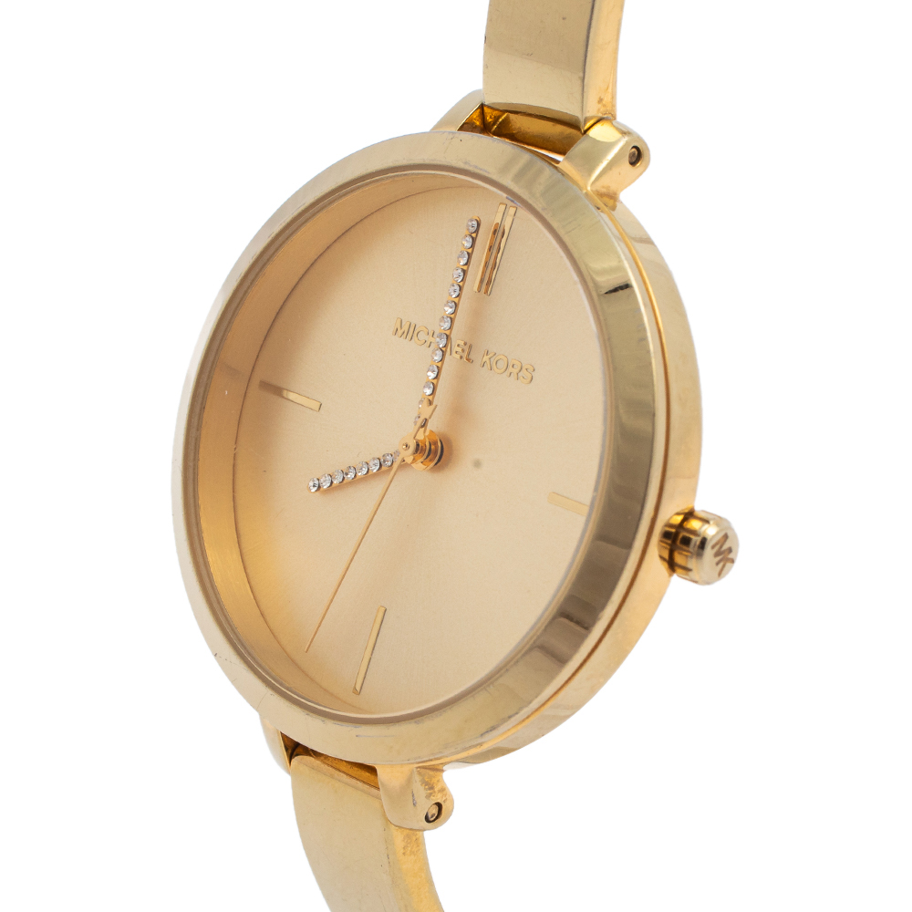 

Michael Kors Gold Tone Stainless Steel Jaryn MK3734 Women's Wristwatch