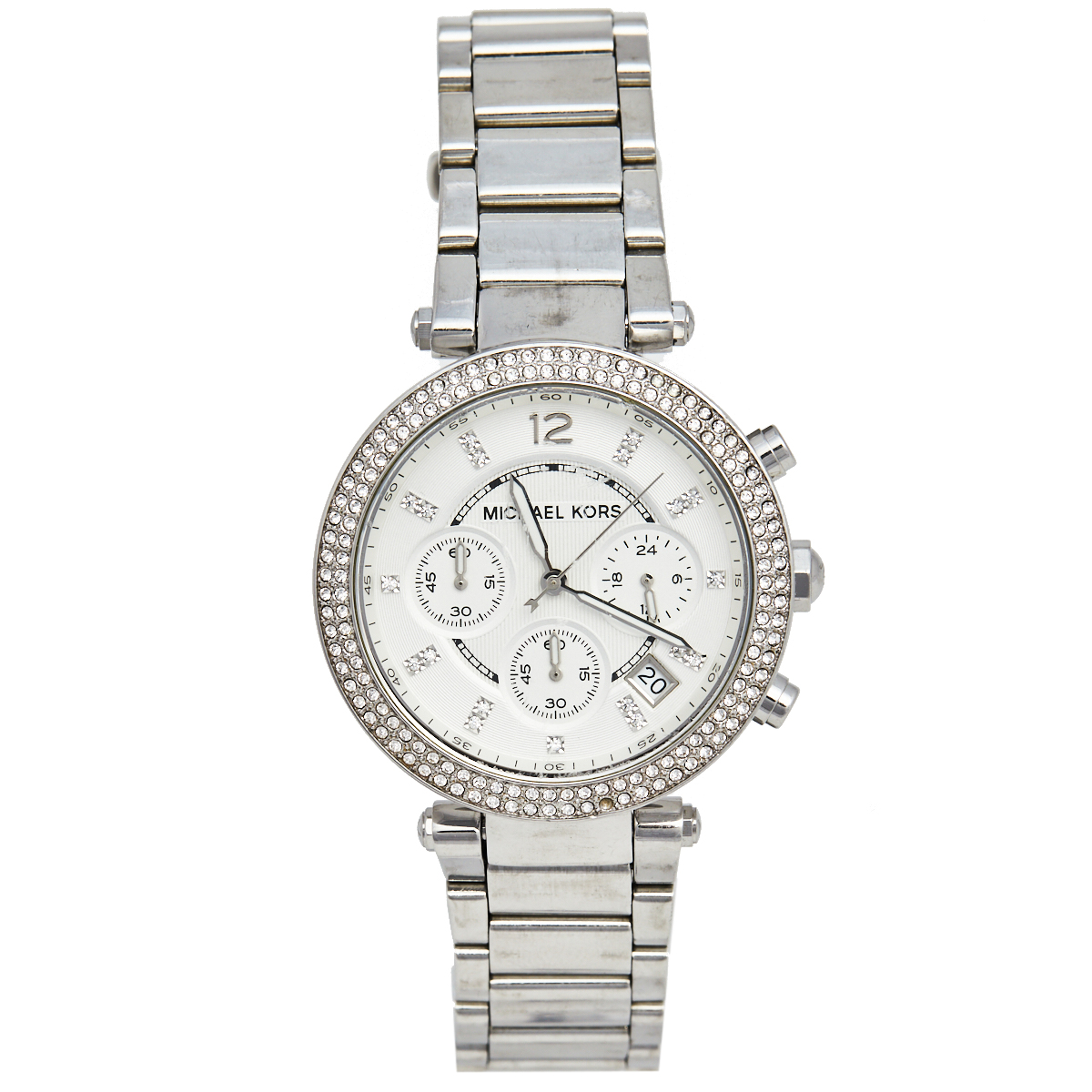 

Michael Kors Silver Stainless Steel Parker MK5353 Women's Wristwatch