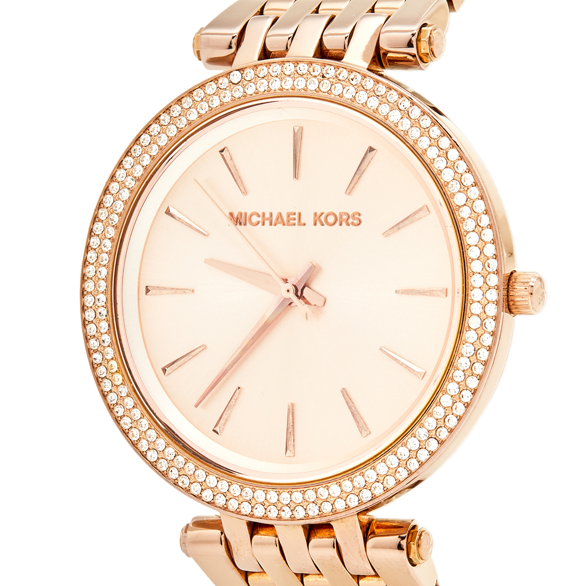 

Michael Kors Champagne Rose Gold Plated Stainless Steel Darci MK3192 Women's Wristwatch