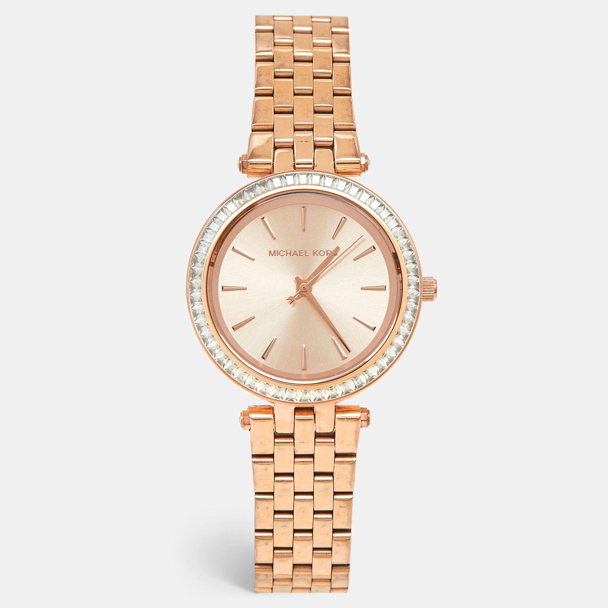 

Michael Kors Rose Gold Plated Stainless Steel Darci MK3366 Women's Wristwatch