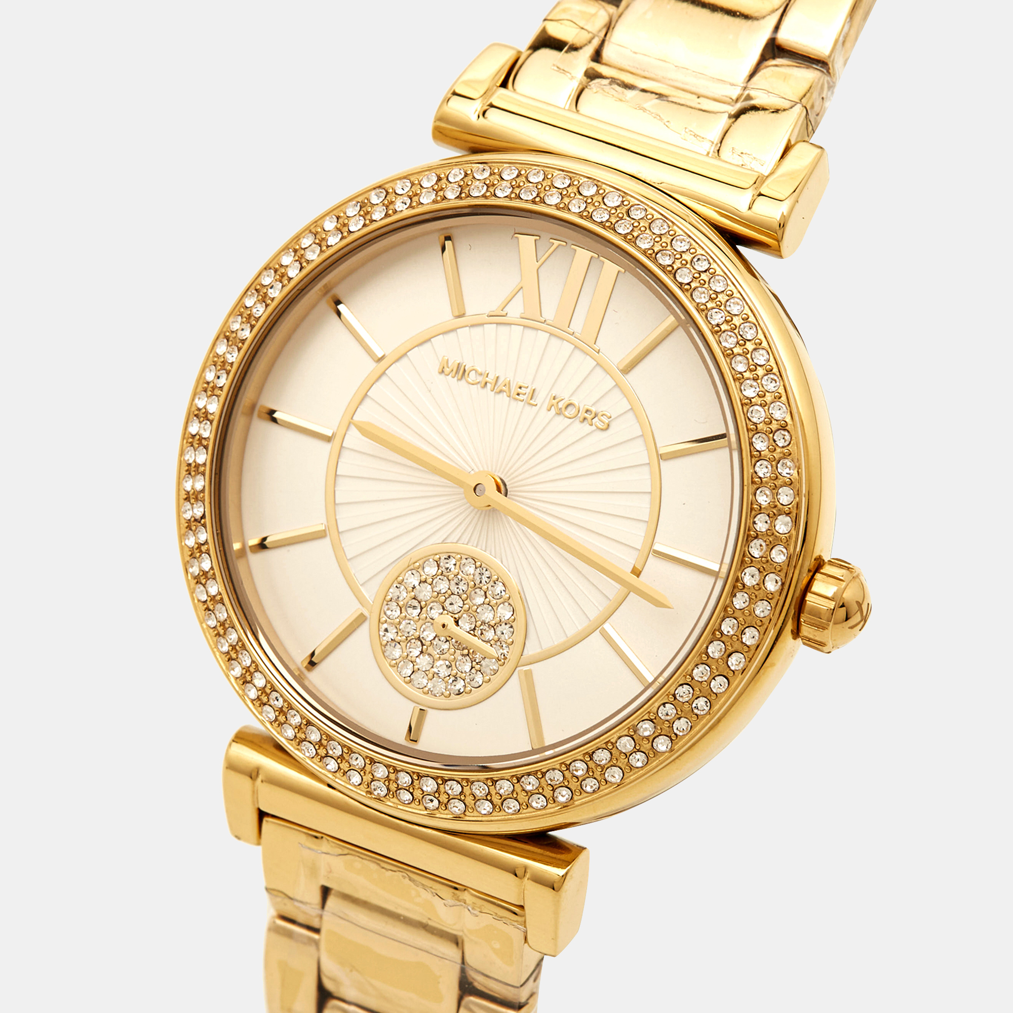 

Michael Kors Opaline Gold Plated Stainless Steel Abbey MK4615 Women's Wristwatch