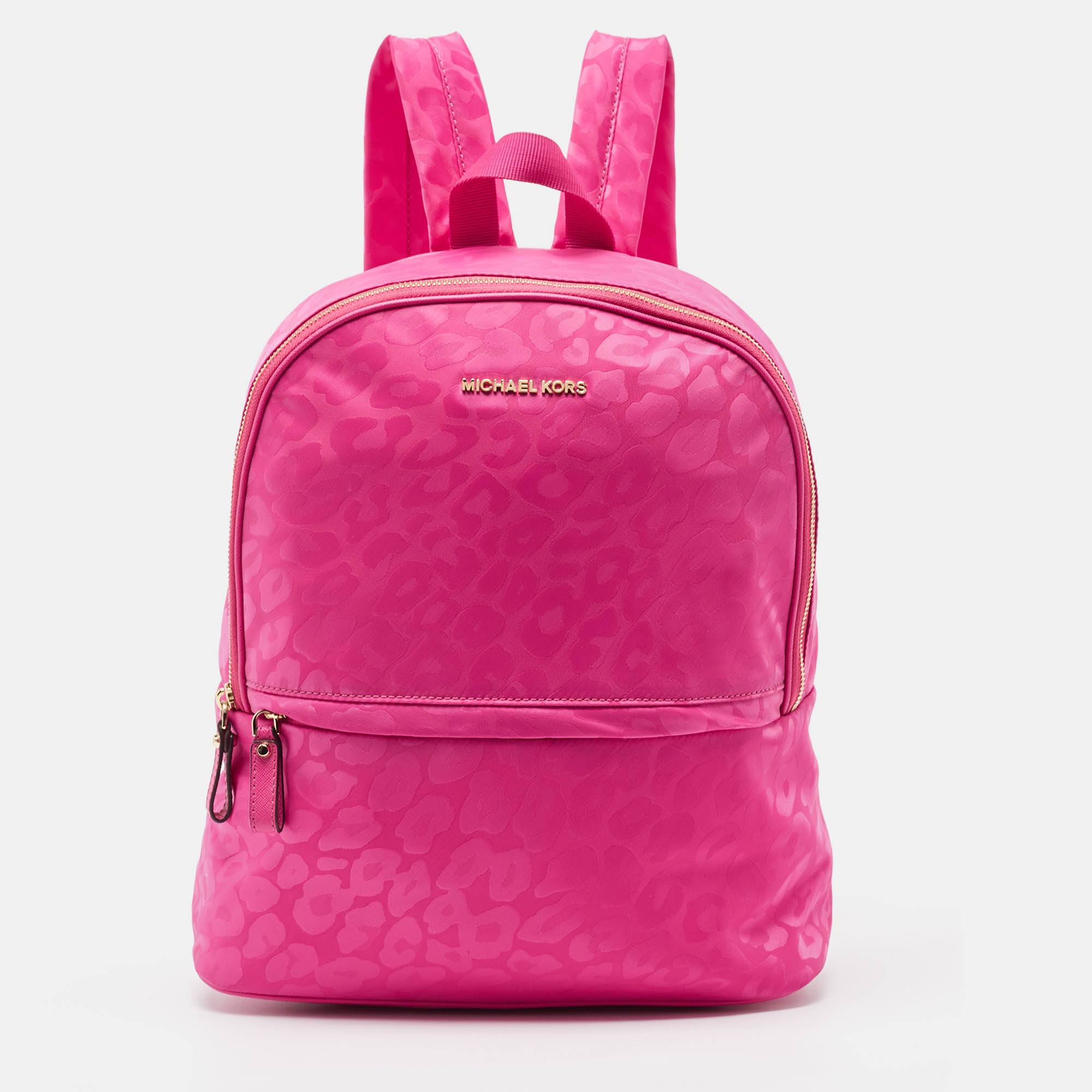 

MICHAEL Michael Kors Fuchsia Nylon Backpack, Pink