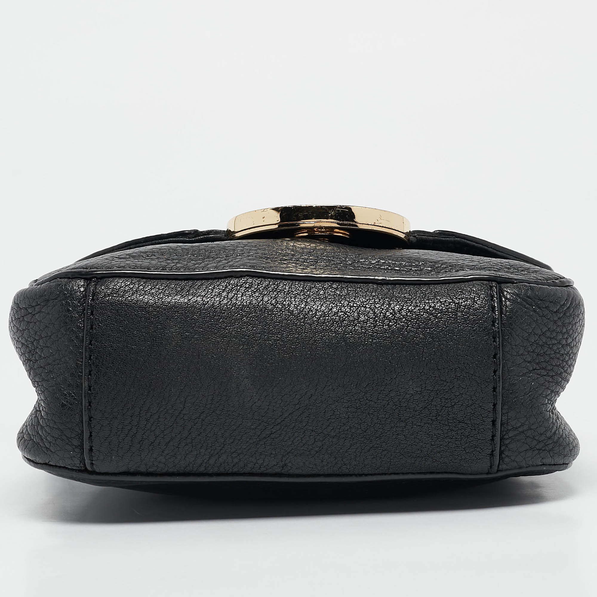 MICHAEL Michael Kors Black Leather Fulton Crossbody Bag 