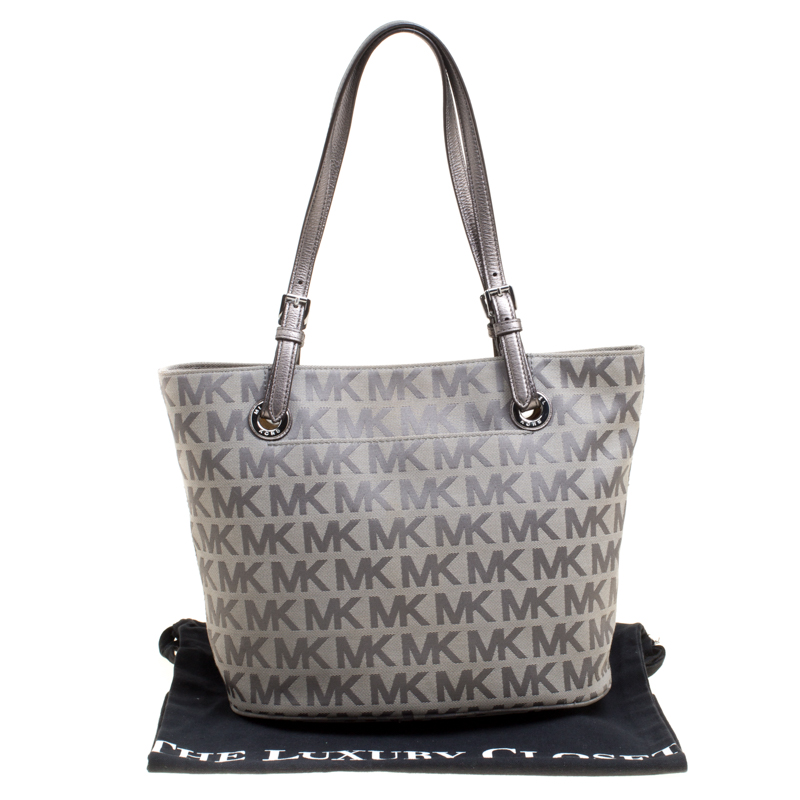 michael kors tote monogram