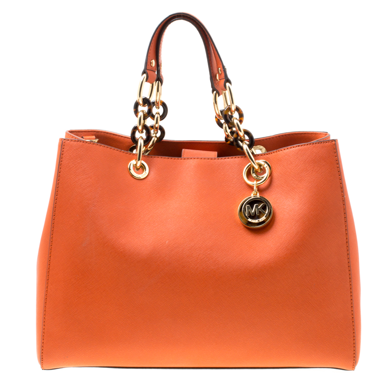 mk orange bag