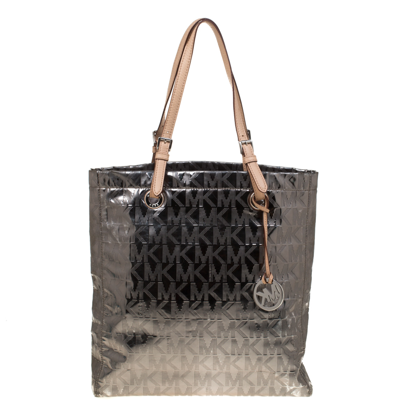 michael kors patent leather tote