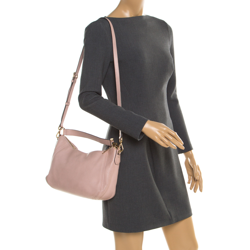 

Michael Michael Kors Pink Leather Fulton Shoulder Bag