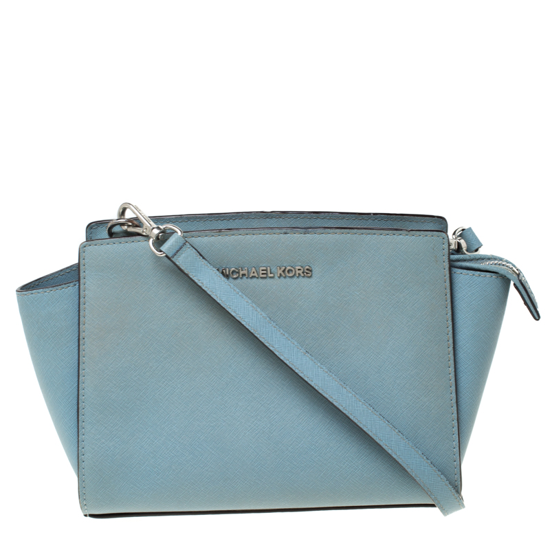 sky blue michael kors bag