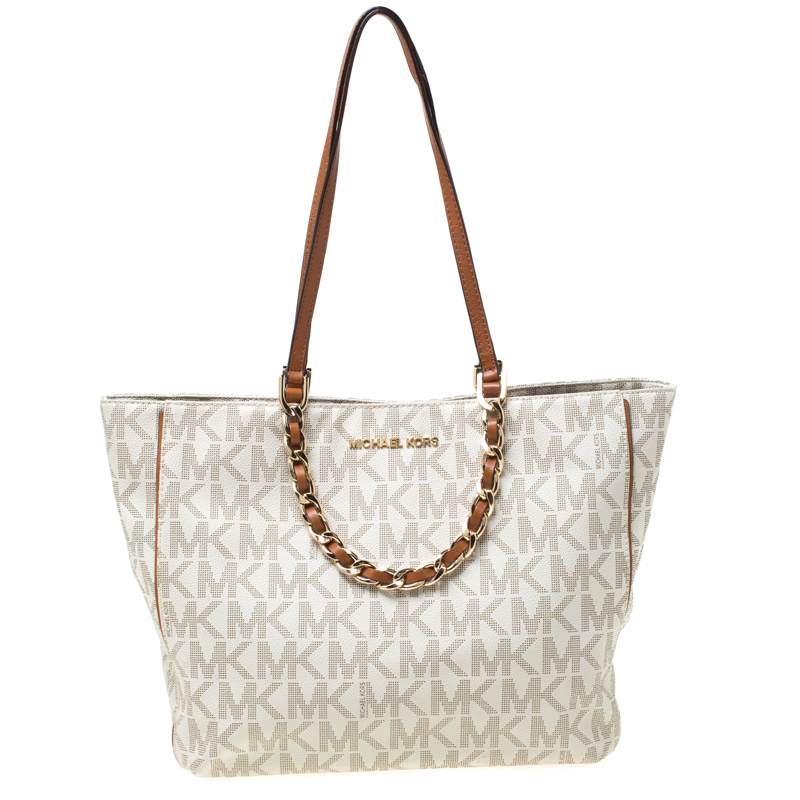 michael kors canvas pouch