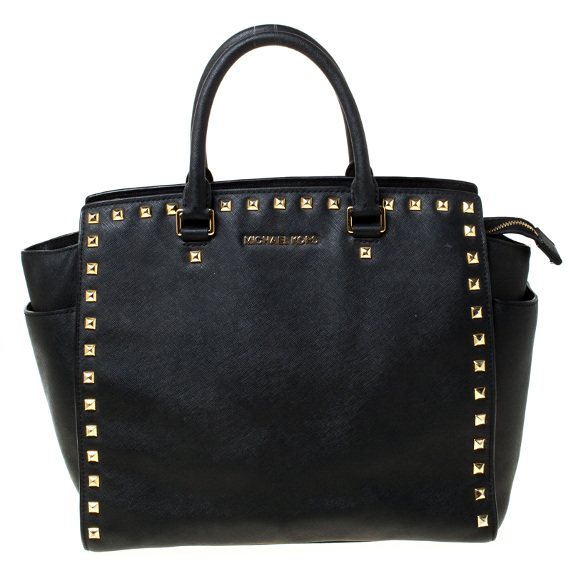 michael kors black selma