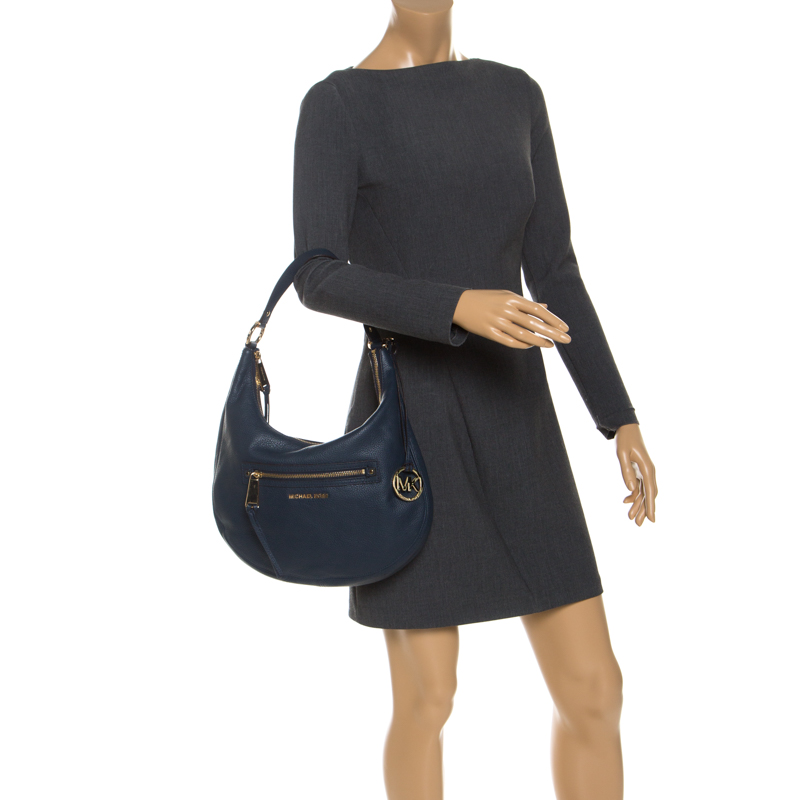 

Michael Michael Kors Blue Leather Hobo