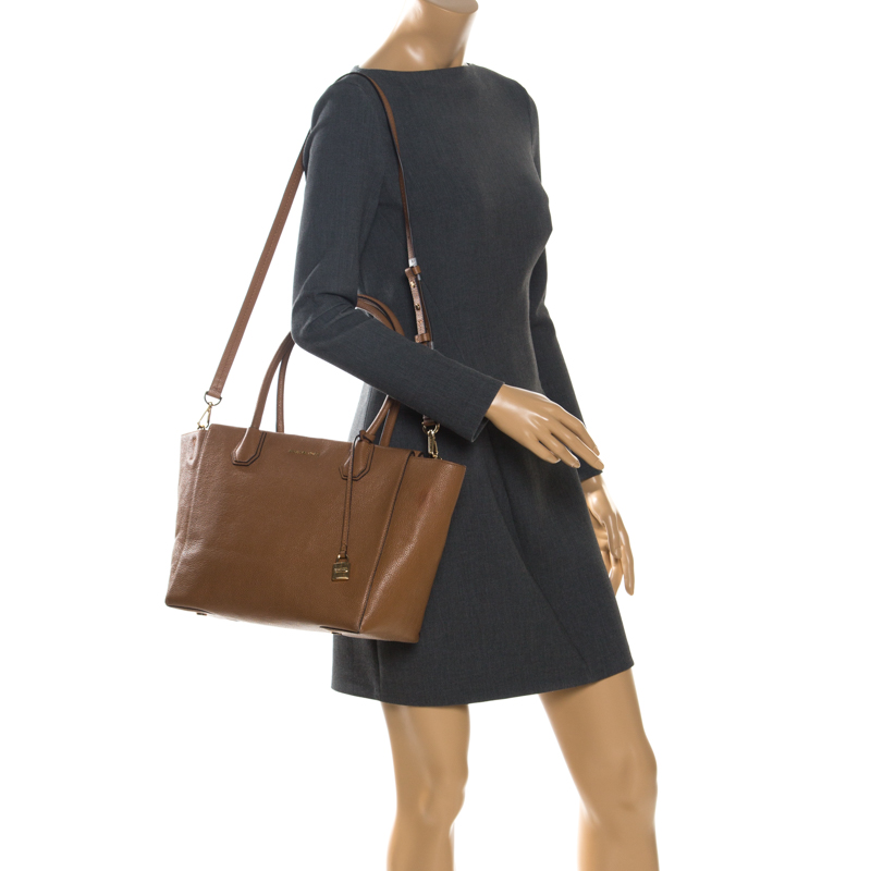 

Michael Michael Kors Brown Leather Large Mercer Tote