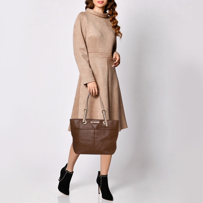 

MICHAEL Michael Kors Brown Leather Bedford Tote