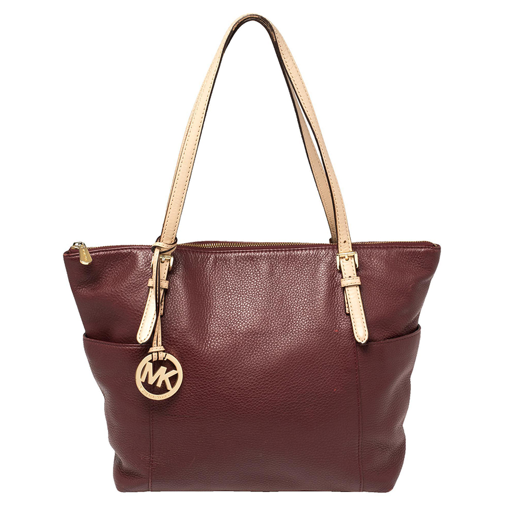 Michael kors handbags on sale burgundy