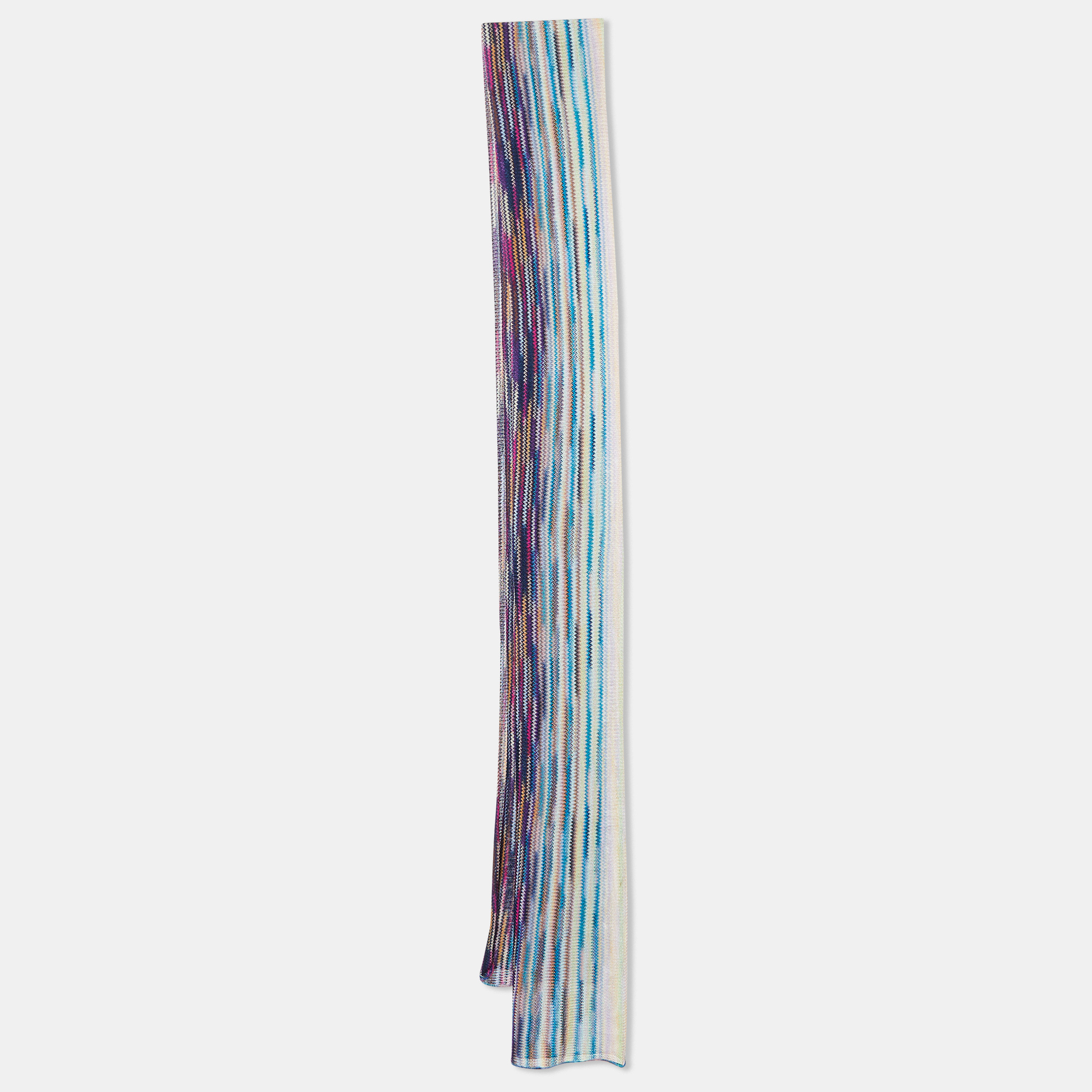 

Missoni Multicolor Striped Knit Stole