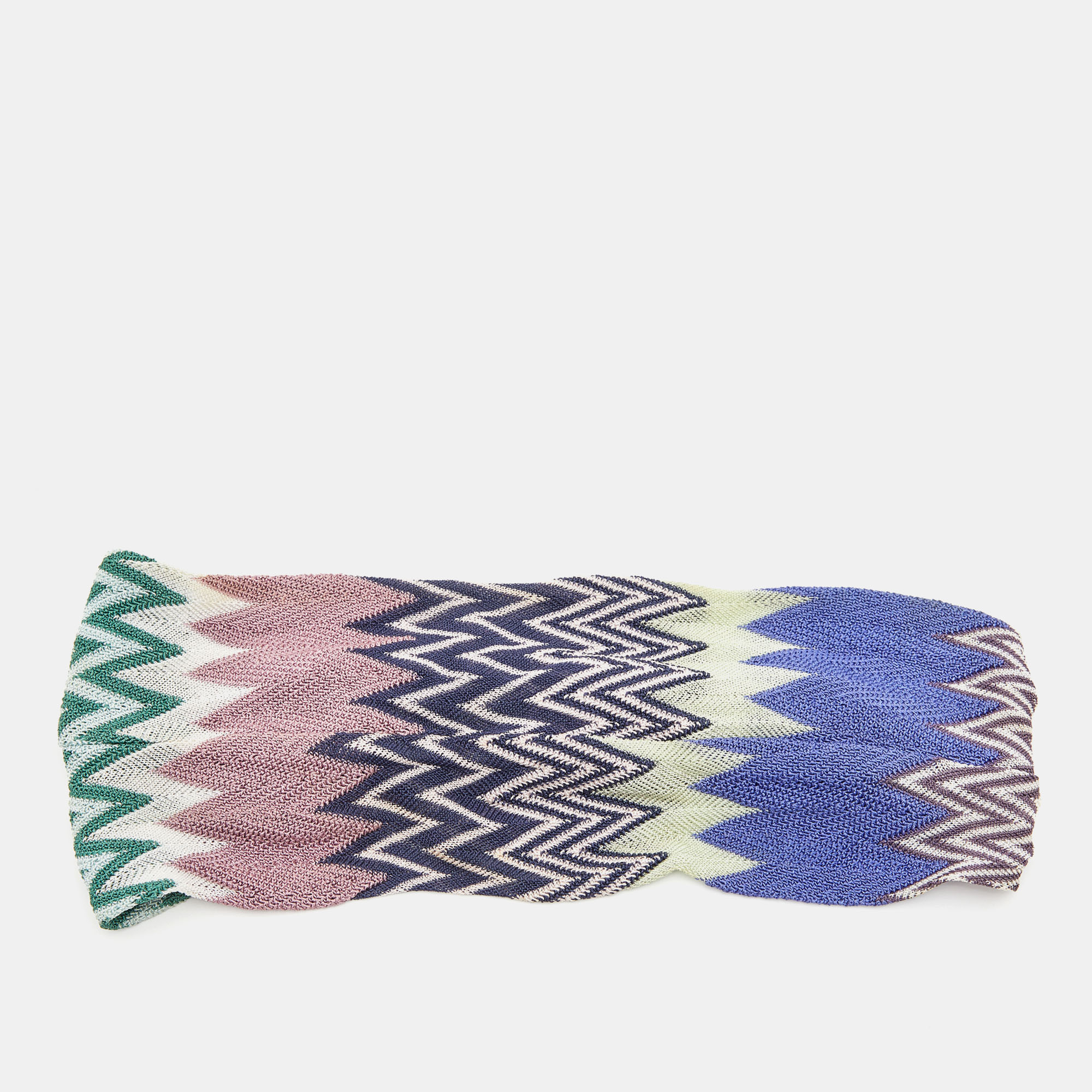 

Missoni Multicolor Knit Wide Headband