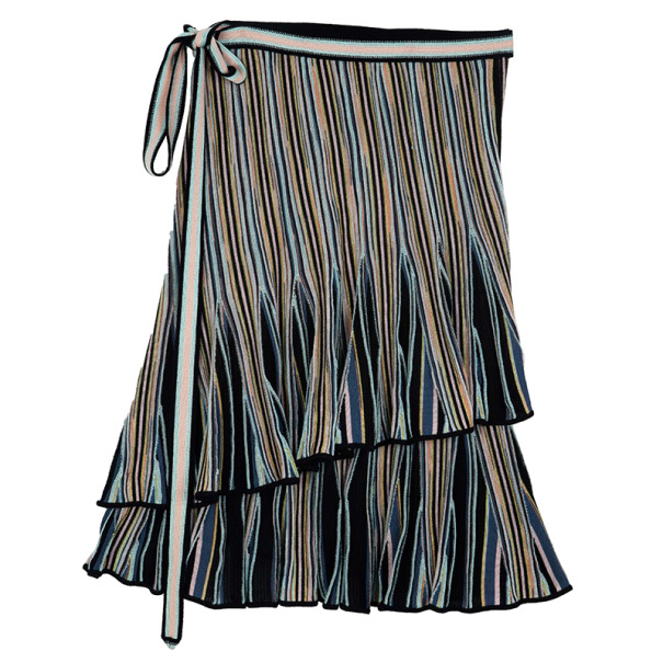 Pre Owned Missoni Wrap Around Skirt S