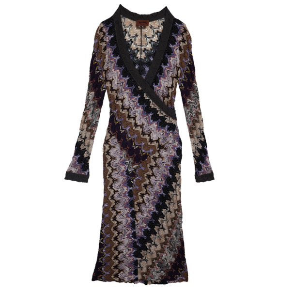 مملوكة مسبقًا Missoni Wrap Effect Dress S