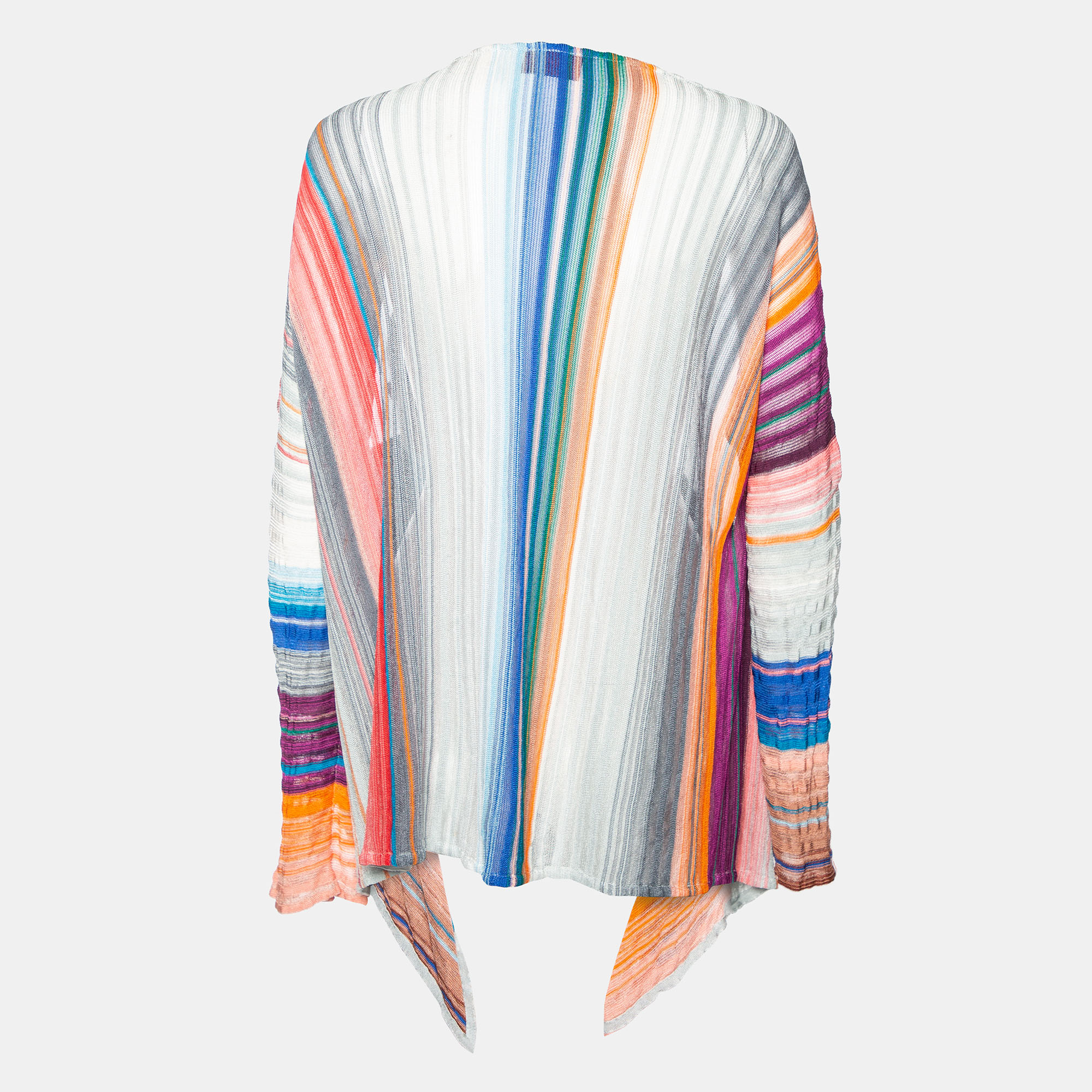 

Missoni Multicolor Knit Open Front Shrug
