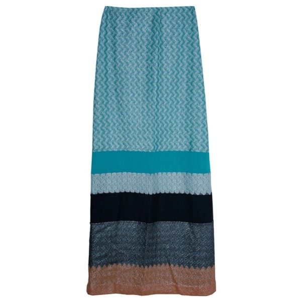مملوكة مسبقًا Missoni Color-Block Maxi Skirt S