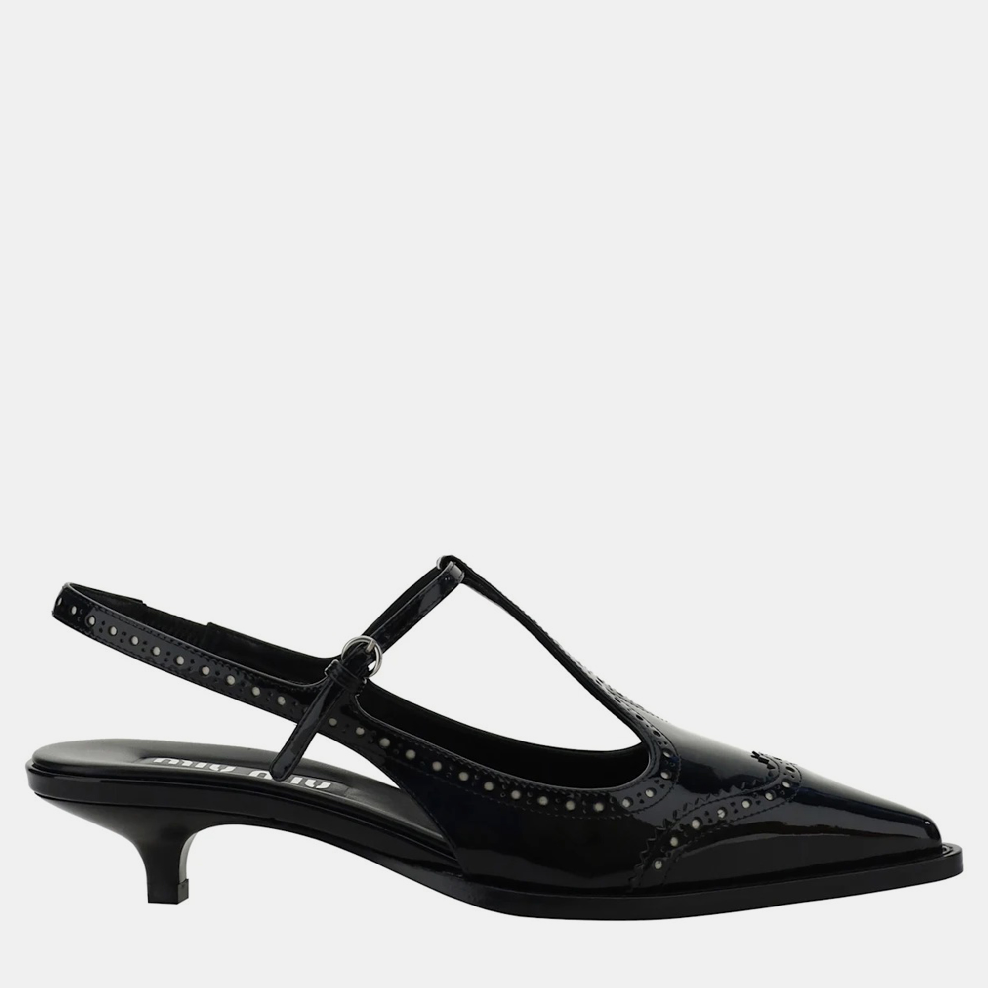 

Miu Miu Black Patent Leather Pumps EU