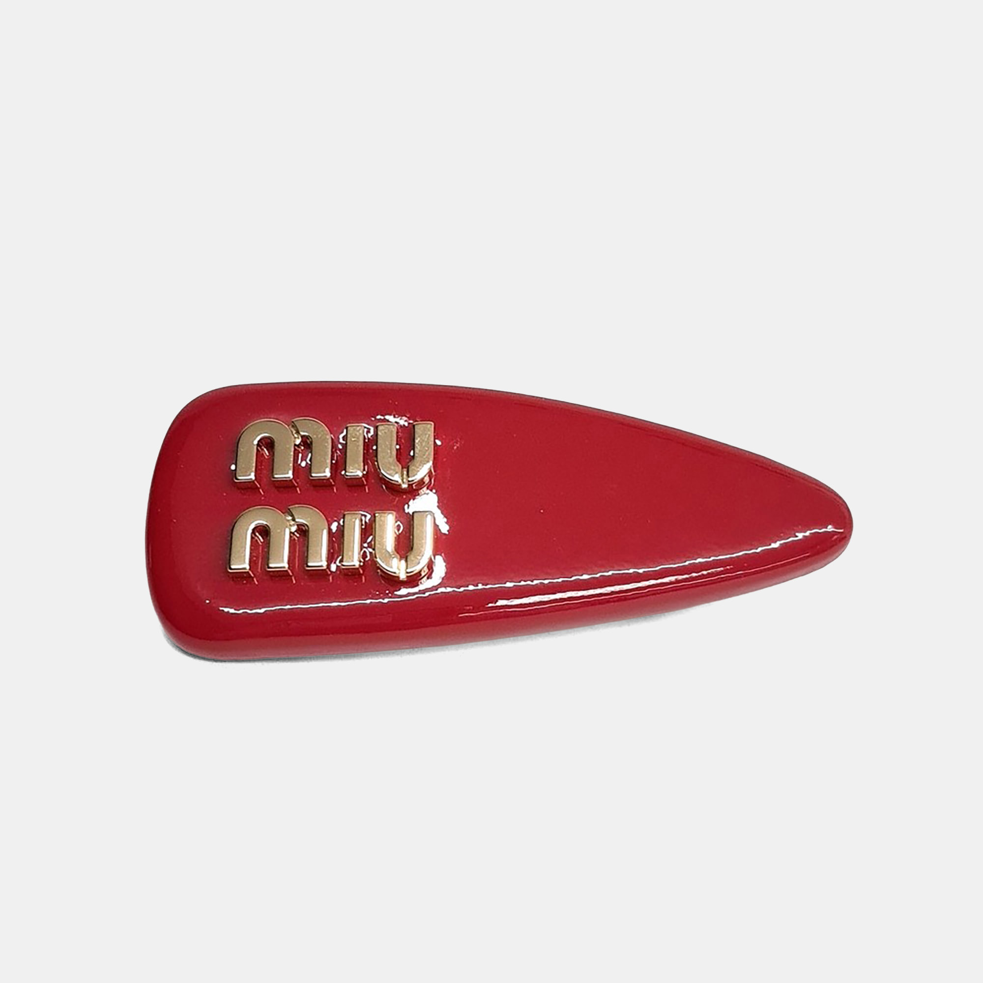 

Miu Miu Leather Red Hair pin
