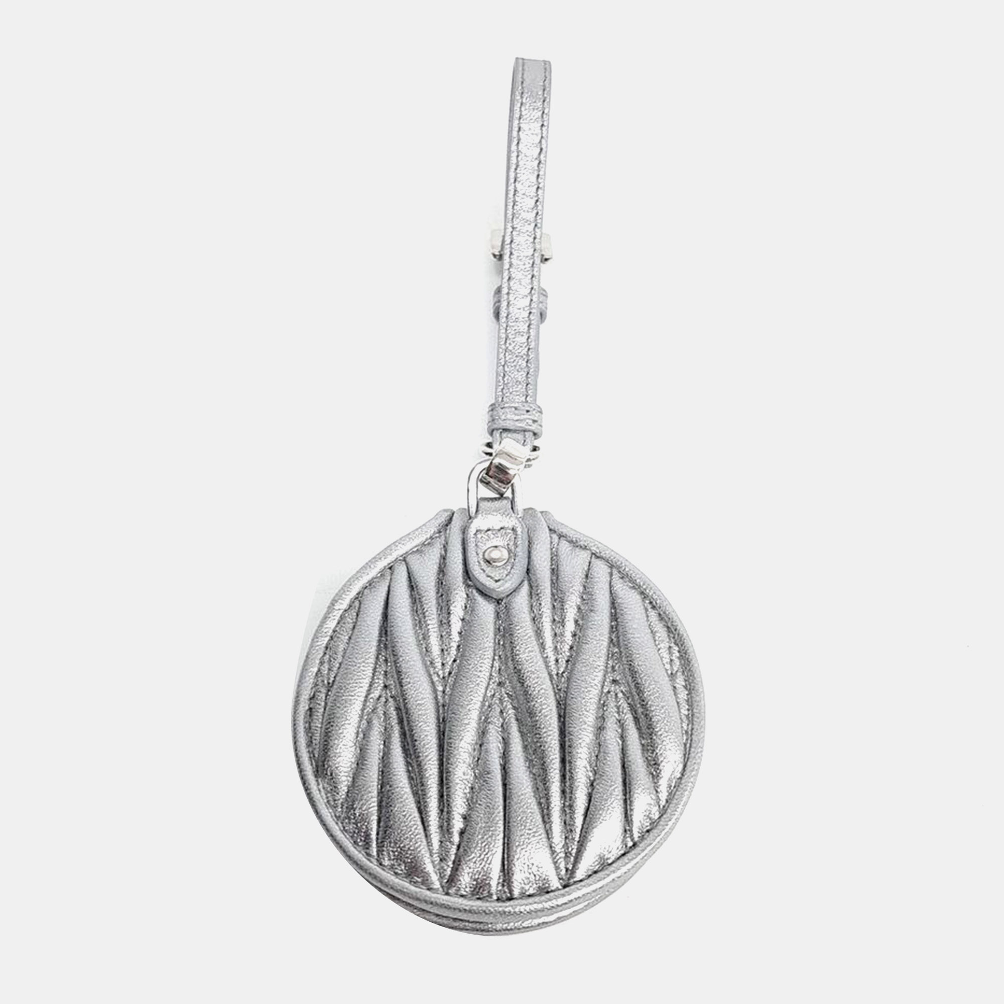 

Miu Miu Mirror Keyring and Bag Charm, Multicolor
