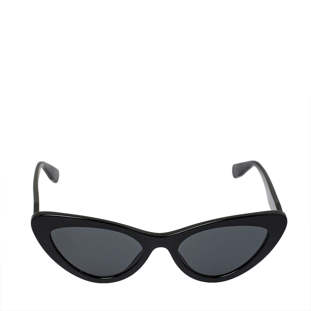 

Miu Miu Black / Grey SMU 01V Cat Eye Sunglasses