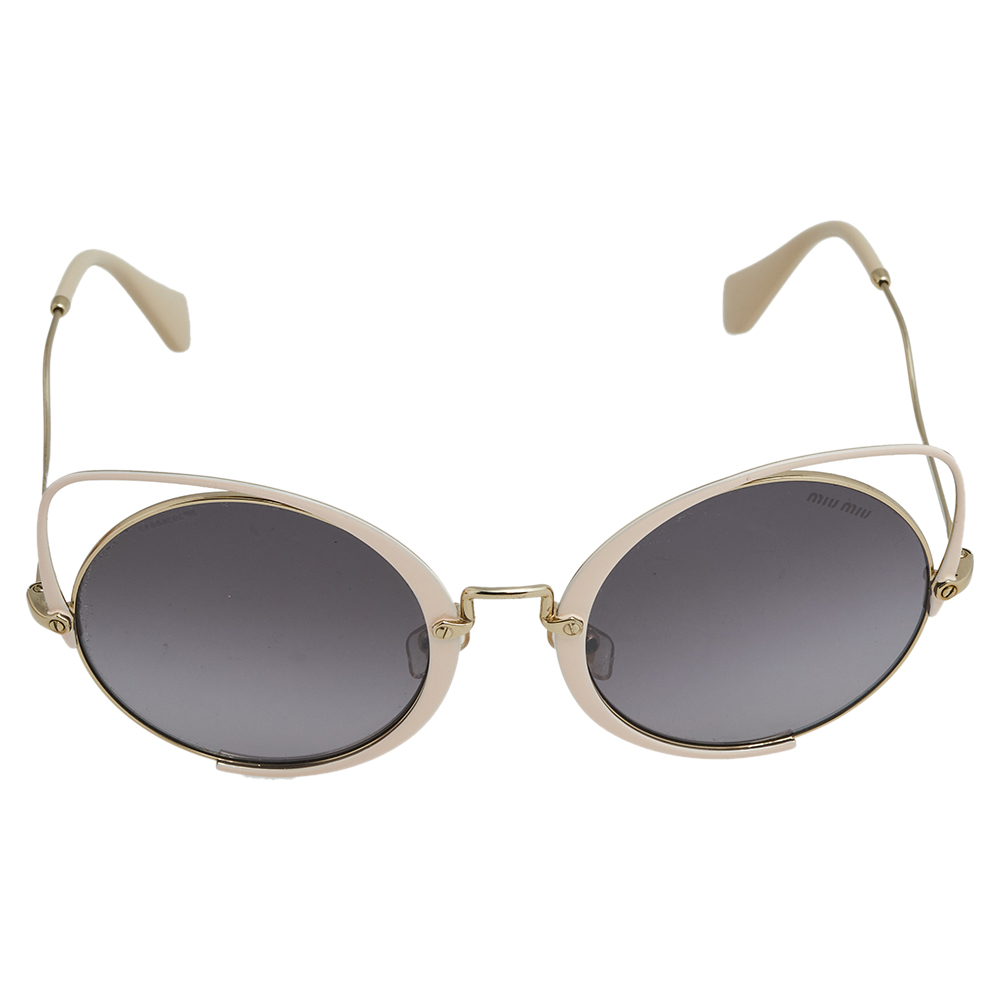 

Miu Miu Pale Pink/Purple Gradient SMU51T Cat Eye Sunglasses