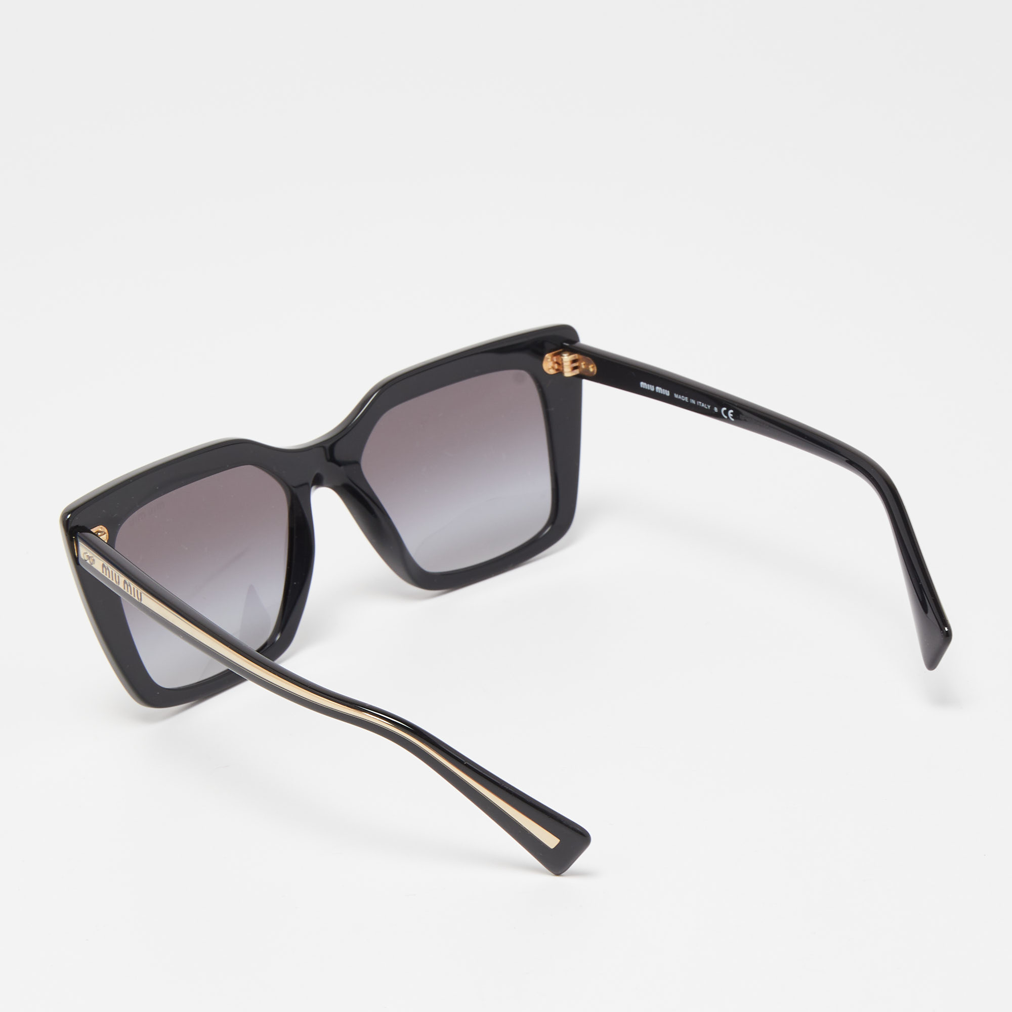 

MIU MIU Black Gradient SMU02W Square Sunglasses