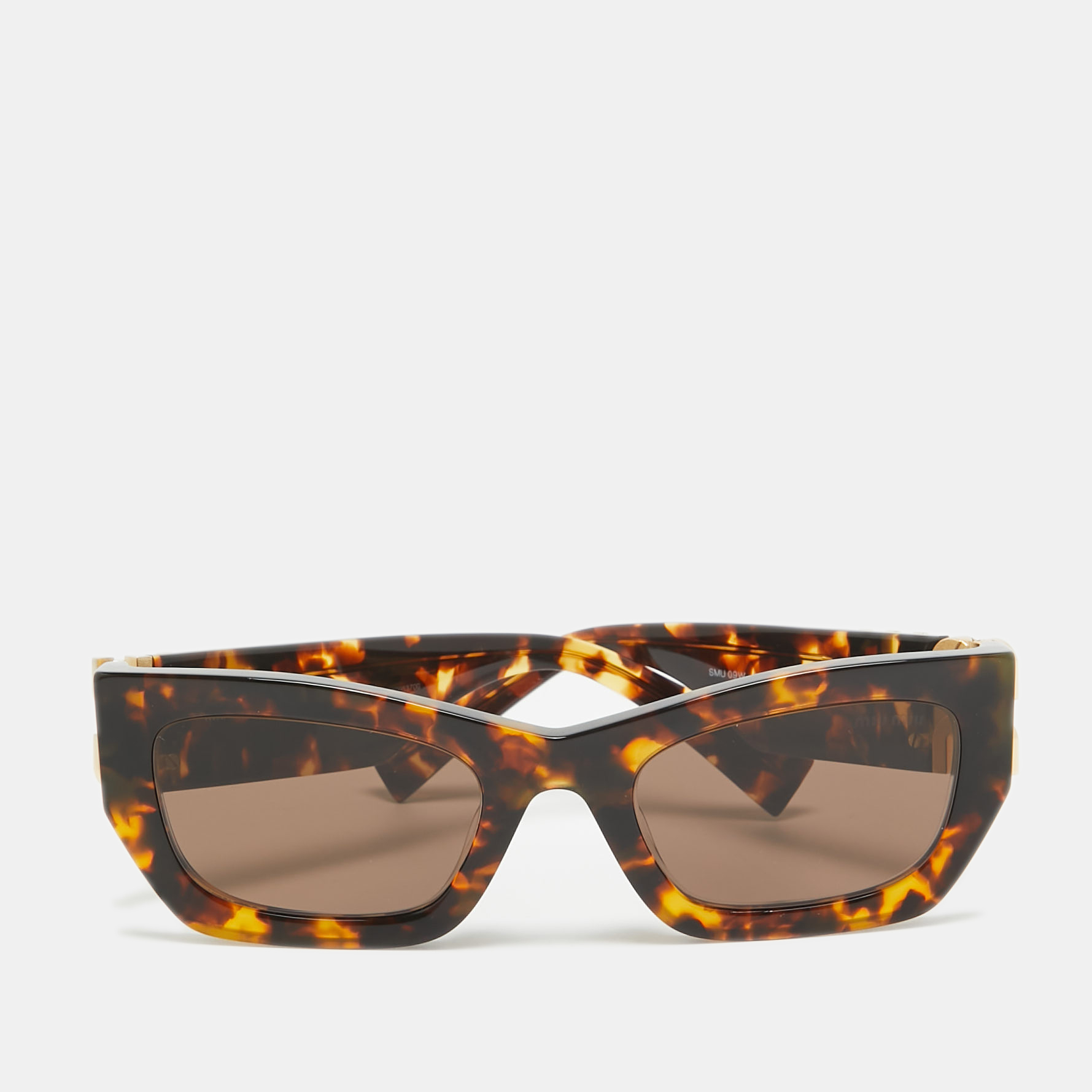 

Miu Miu Tortoise Brown SMU 09W Cat Eye Sunglasses