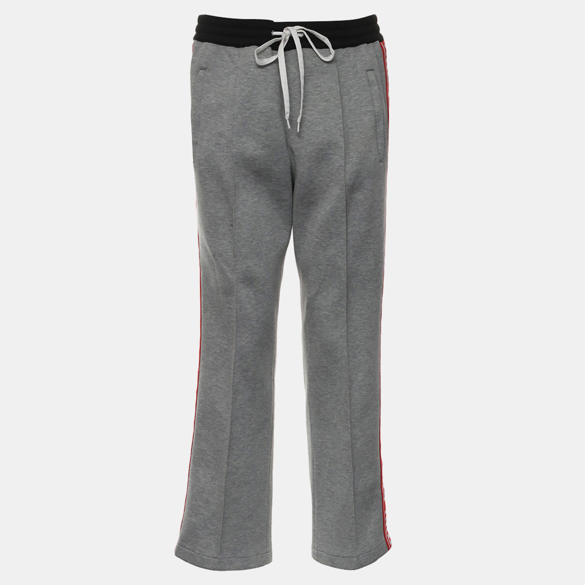 

Miu Miu Logo Detail Jogger Pants, Grey
