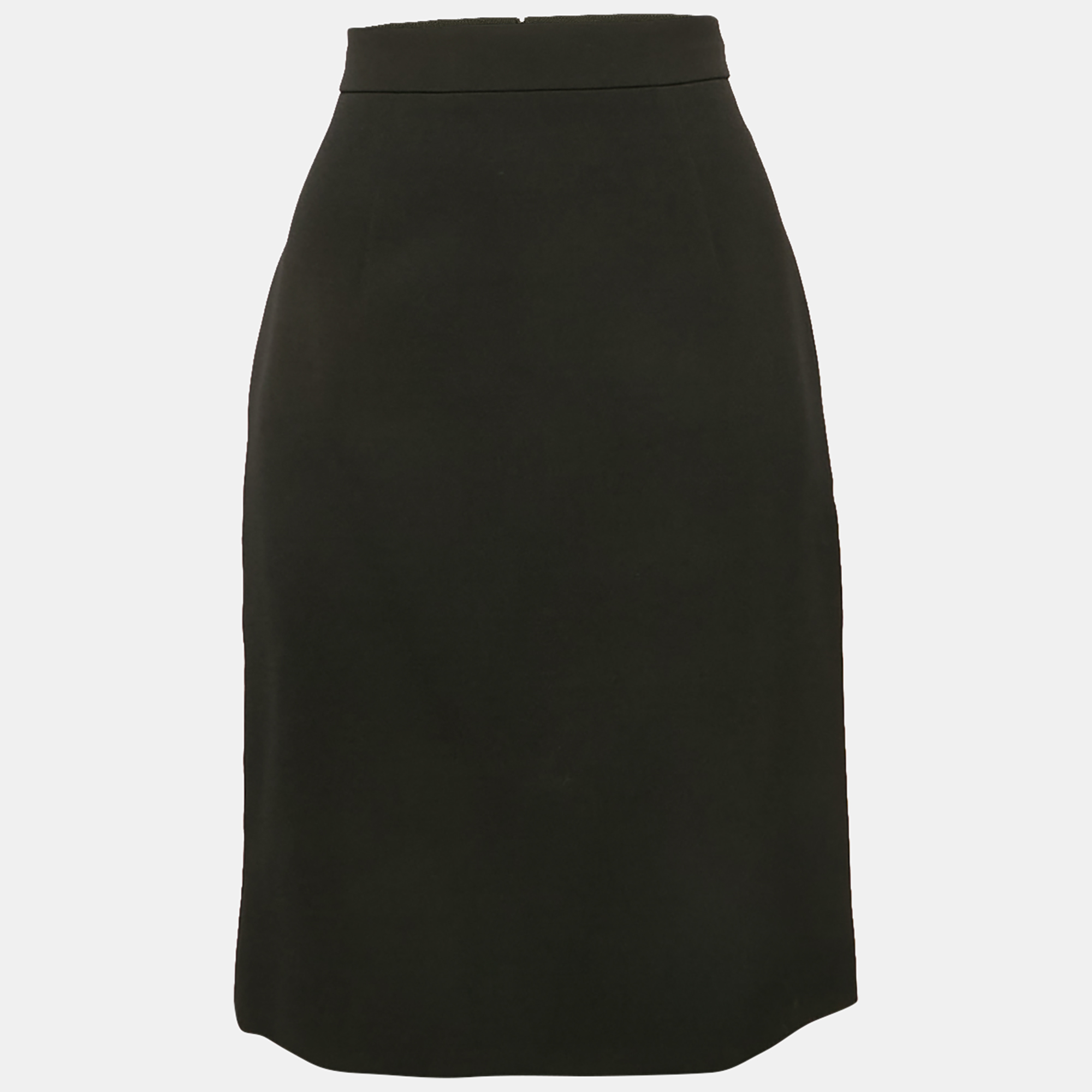 

Miu Miu Black Crepe Pencil Skirt M