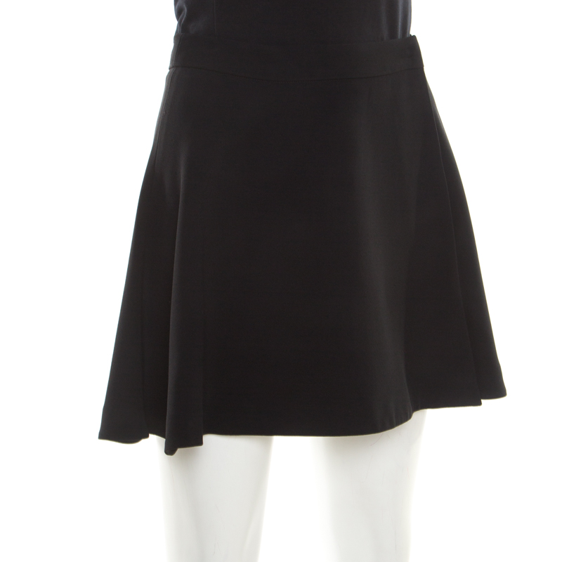 

Miu Miu Black Wrap Mini Skirt