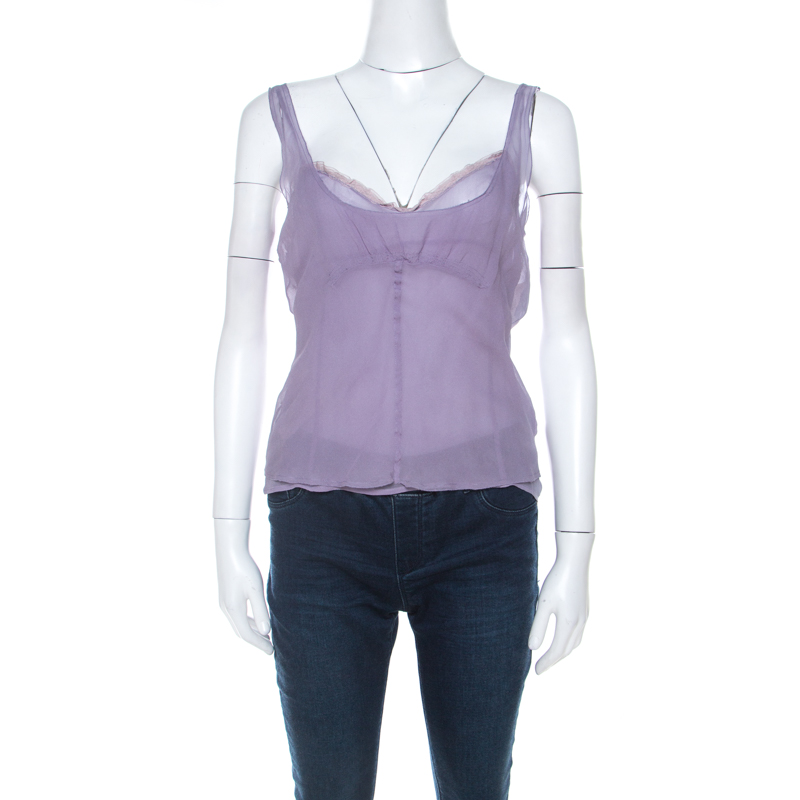 lilac camisole top