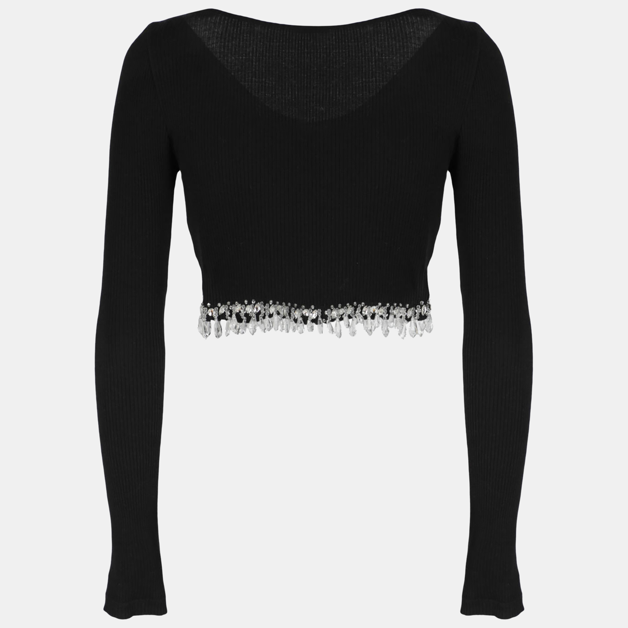 

Miu Miu Women's Cotton Top - Black
